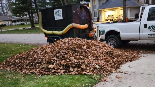 Fall Cleanup Truck And Trailer 16 9