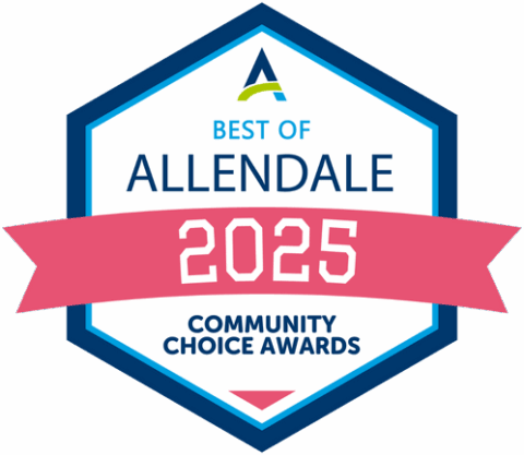 Best of Allendale 2025 logo.
